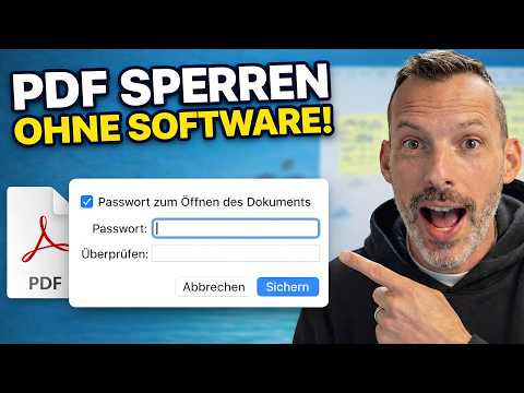 Password protection for PDFs on macOS – explained step by step
