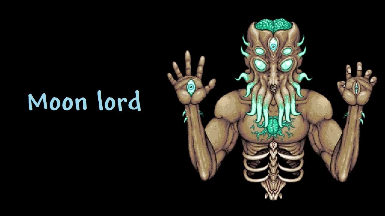 Moon lord Modo maestro / Melee Terraria YouTube