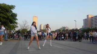 20170429 여의도한강공원 버스킹 댄스팀 리멤버 공연 (블랙핑크 - 불장난)