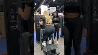 Booty Builder standing abductor selectorized