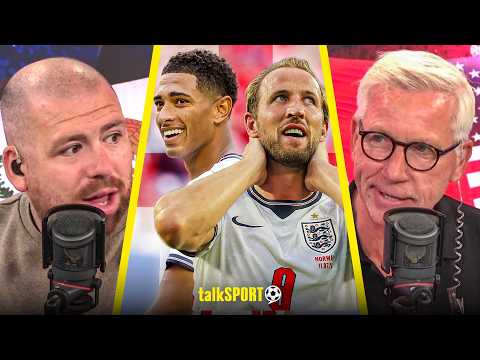 "ONE-DIMENSIONAL!" Alan Pardew claims England are TOO RELIANT on Jude Bellingham & Harry Kane!