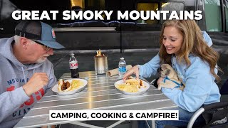 Campfire Vibes & Mountain Views: Your Guide to Mountaineer Campground, Townsend TN! 🏕️ #VANLIFE