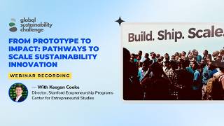 From Prototype to Impact: 5 Pathways to Scale Sustainability Innovation