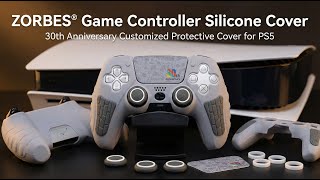 ZORBES® Game Controller Silicone Cover for PS5 Game Controller 30th Anniversary Customized