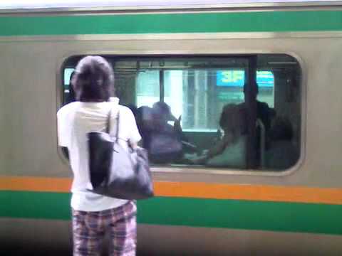 埼京線 宇都宮方面 渋谷駅到着