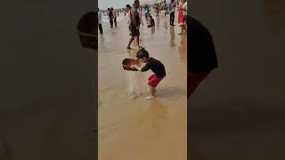 Samudra ki lehre ll Masti #familyvlog #familytime #shorts #viral