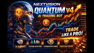 NextVision Quantum V4 LIVE 🚀 | AI Forex Trading Bot | BTCUSD Automated Trading Strategy | Live Mark