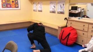 How to do a Basic Shoulder Roll from kneeling position