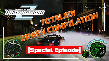 Totaled - Drag Crash compilation -  Need for Speed underground 2