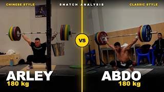 Same Weight, Different Style: Breaking Down 2 Ways to Snatch 180kg