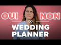Wedding planner  oui ou non 