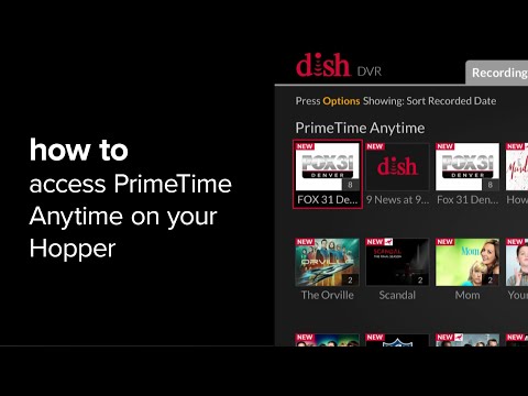 How to Access PrimeTime Anytime on Your Hopper