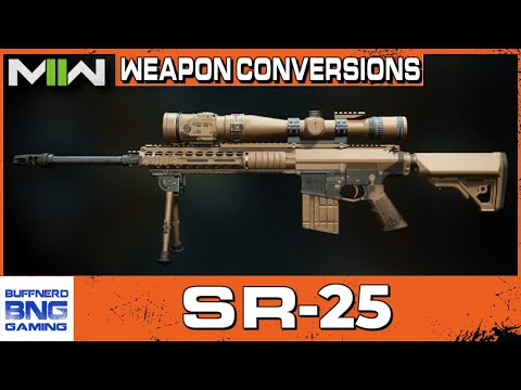 Knights SR 25 Weapon Conversion Call Of Duty Modern Warfare II 