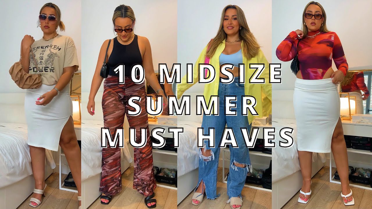10 Midsize Summer Essentials 2021 | Size 14/16