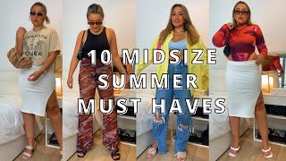 10 Midsize Summer Essentials 2021 | Size 14/16