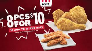 KFC 8pcs for $10 Promotion