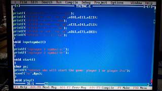 Tic tac toy game with explanation in c programming language in hindi |naima choudhary