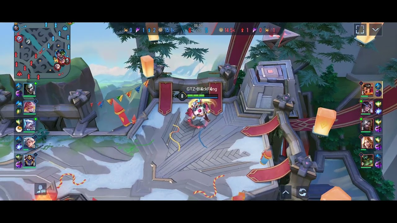 Arena of Valor Wisp Quad Kill Solo Que Rank Game Anti Magic Damage Build [Baratayuda Server]