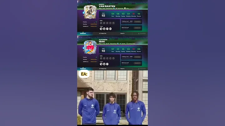 VAN BASTEN vs ISAK🔥(Your Choice?) #fcmobile #fcmobile25 #fc26 #fc25 #fifa #football #easports #eafc