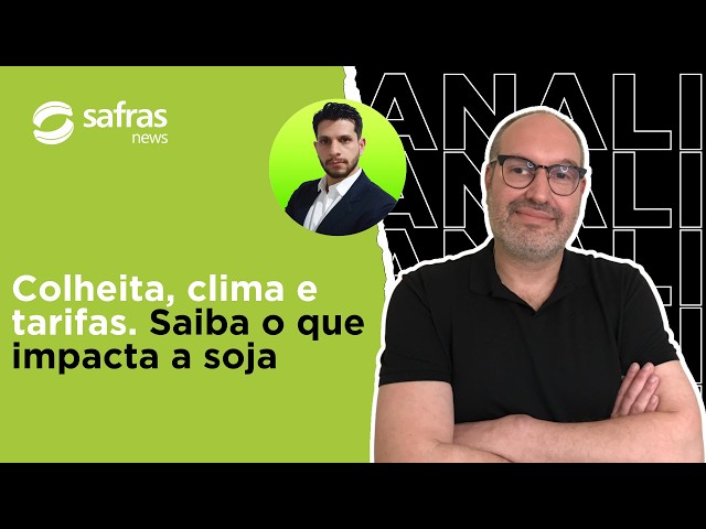 Colheita da soja, clima, novas tarifas e conversas entre China e EUA.