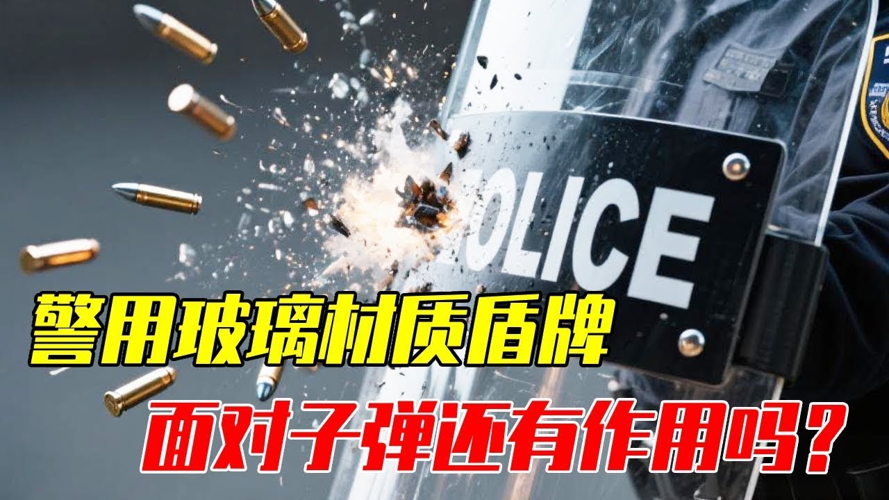 男生减速带：用玻璃制成的盾牌，真的具有防弹性能吗？【探索哥】