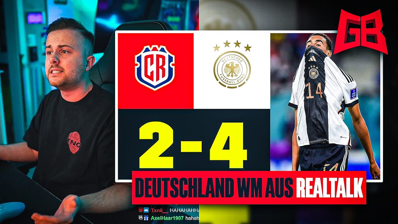 GamerBrother REALTALK über DEUTSCHLAND WM GRUPPEN AUS... 🙄
