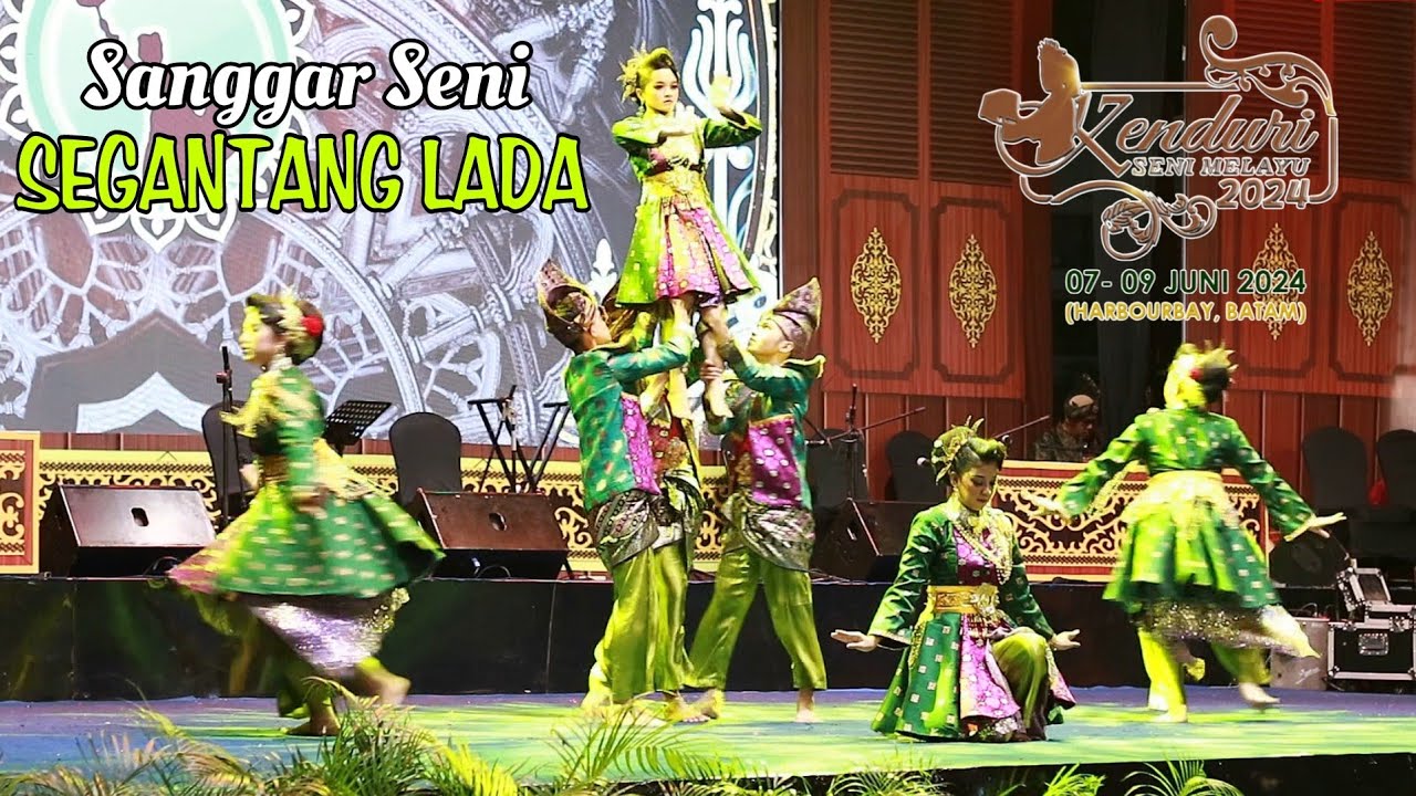Sanggar Seni SEGANTANG LADA Tanjung Pinang di KENDURI SENI MELAYU 2024 Harbour Bay Batam