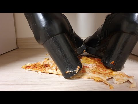 Careless Pizza Under Table as Footrest Crush Preview
