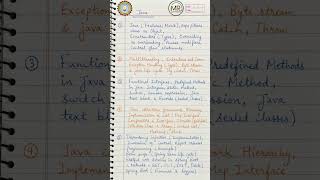 OOP With JAVA | Important Topics in 15 Seconds 📝 #BTech #aktu #java #oopswithjava #engineering #yt