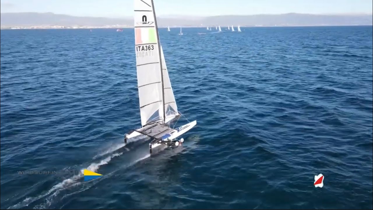 Nacra17 training in Cagliari