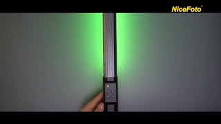 39 Nicefoto Tc-209Rgb.w 10W Rgb.w Led Video Light Operation Video