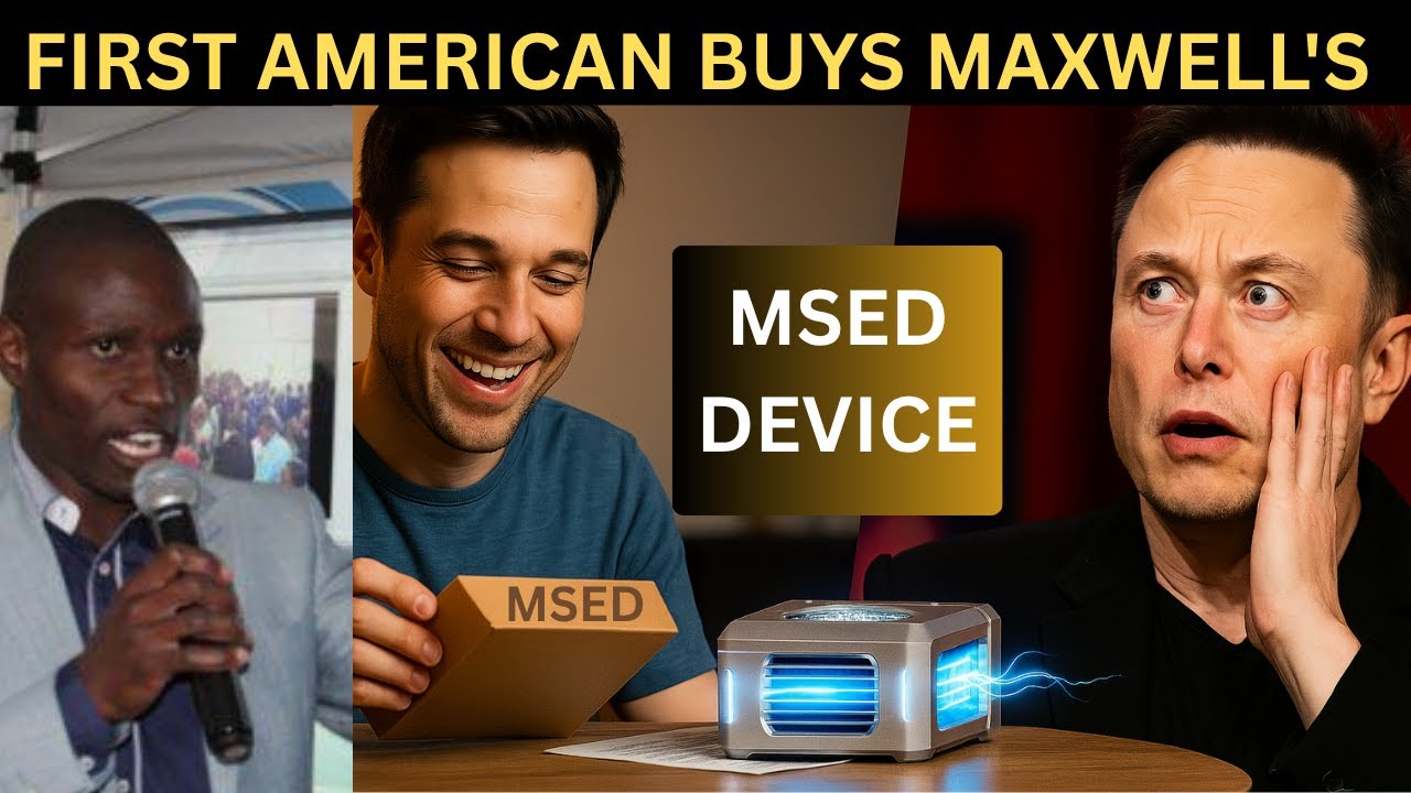 Я купил устройство MSED свободной энергии Максвелла Чикумбуцо. Оно действительно работает.