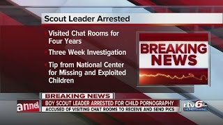 Boy Scout leader arrested for child pornography
