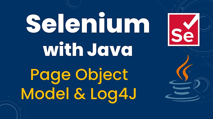 Page Object Model & Log4J