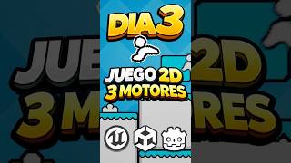 El MISMO juego en Godot, Unity y Unreal 🎮 | Día 3