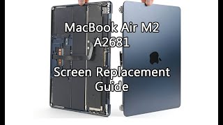 MacBook Air M2 A2681 Screen Replacement