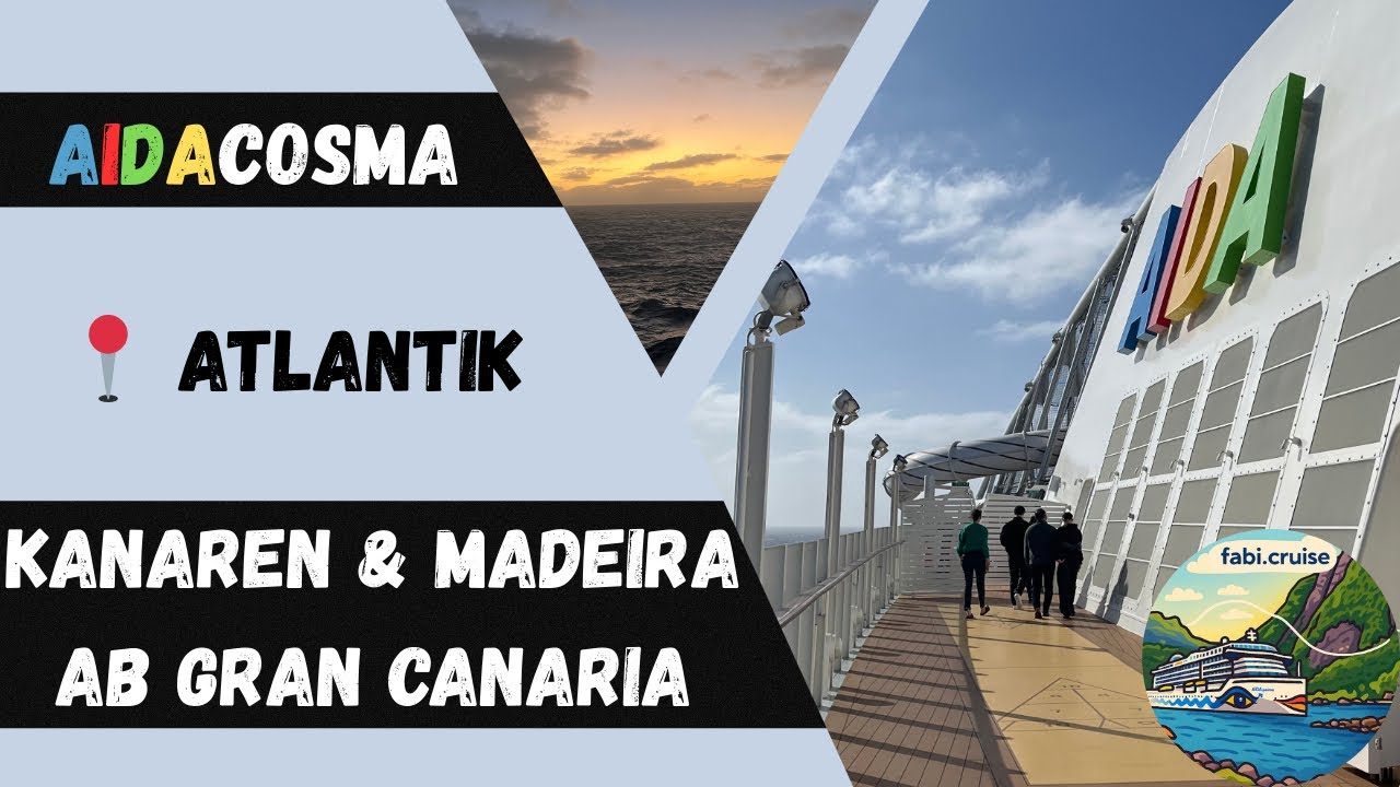 AIDAcosma #2 | 4 Meter Wellen und trotzdem ein perfekter Seetag!