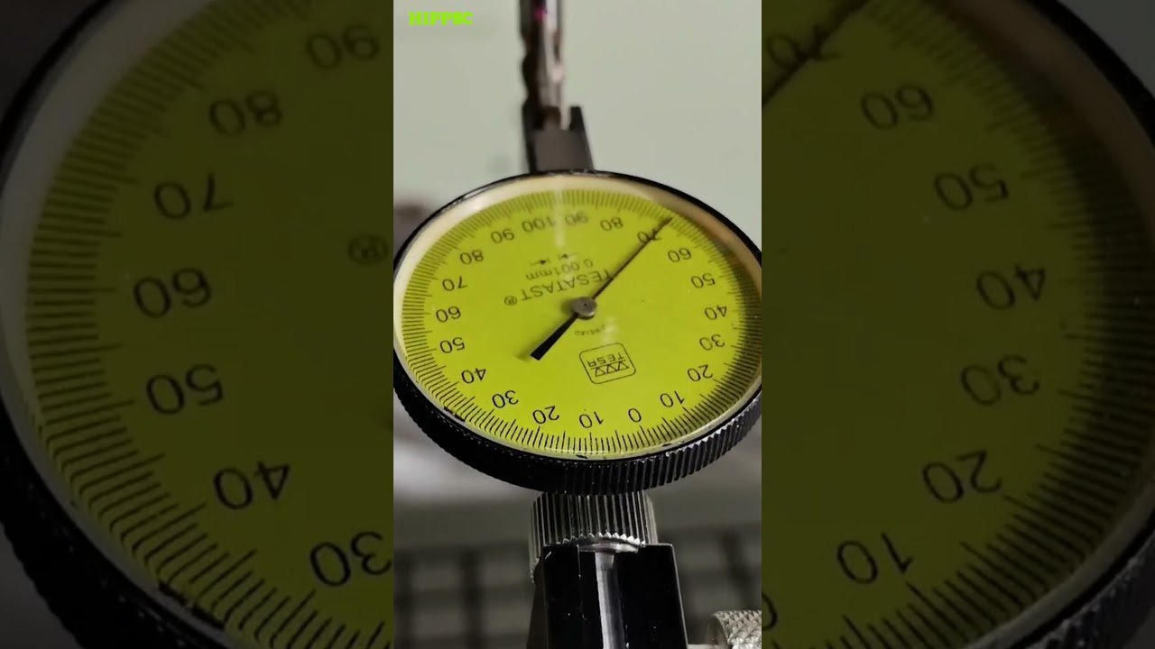 Shrink Fit Tool Holders Runout Test