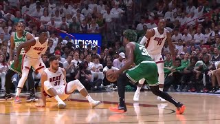 Marcus Smart breaks Max Strus' ankles || ECF Round 2