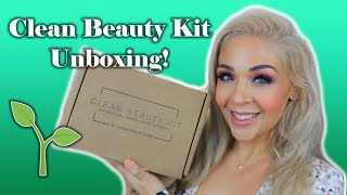 Clean Beauty Kit Unboxing @agapelovegirl