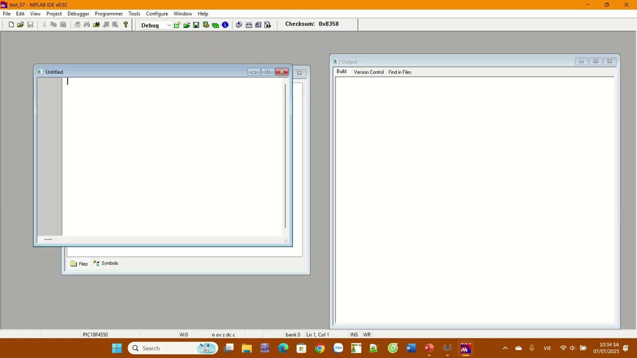 guide to make a hex file from MPLAB