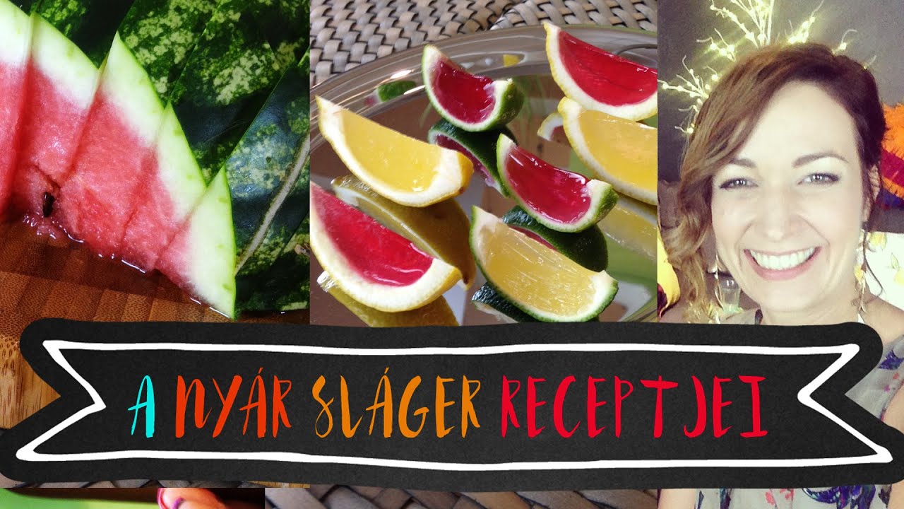 A nyár sláger receptjei! Hányat ismersz a 10-ből? vendég: Móni szépségvilága - INSPIRACIOK.HU