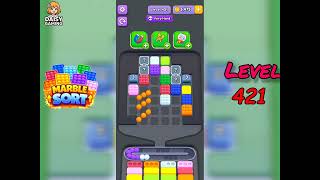 Marble Sort Level 421 Walkthrough