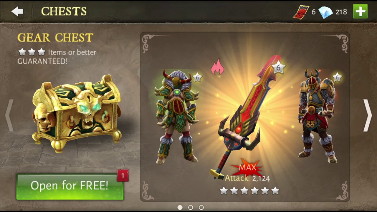 Dungeon Hunter 5 Wanted Challenge Free Chest