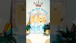 Diy To do list board#shorts #diy #craft
