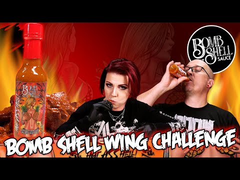Bomb Shell Wing Challenge ~ Roasted Habanero Grilled Pineapple