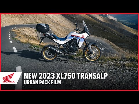 New 2023 XL750 Transalp: Urban Pack Film