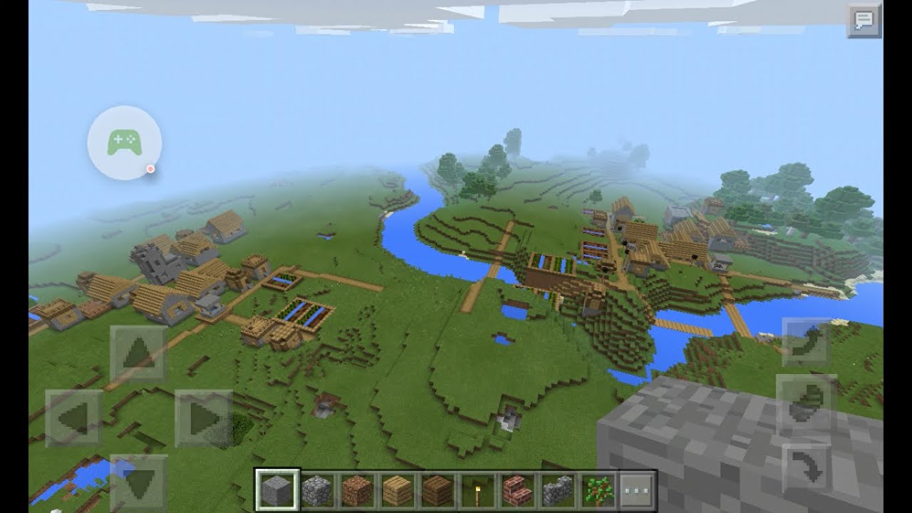 Coolest Double Village Seed EVER in Minecraft!!! YouTube