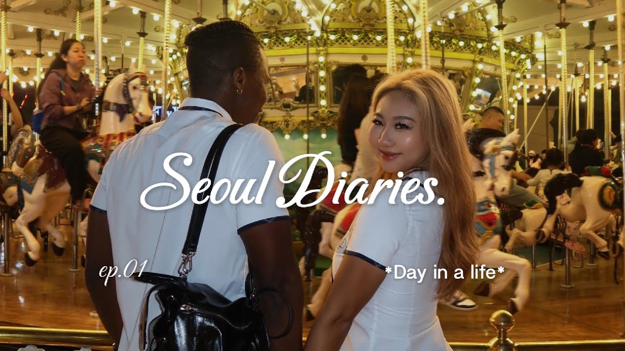 SEOUL VLOG | Lotte world | Wedding | Seongsu
