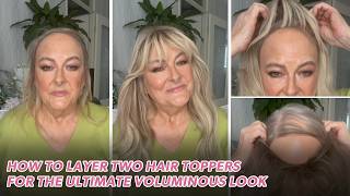 How to Layer Two Hair Toppers for the Ultimate Voluminous Look | UniWigs
